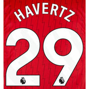 Arsenal 2023-Home Havertz #29 Jersey Name Set-White