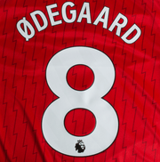 Arsenal 2023-Home Odegaard #8 Youth Jersey Name Set-White
