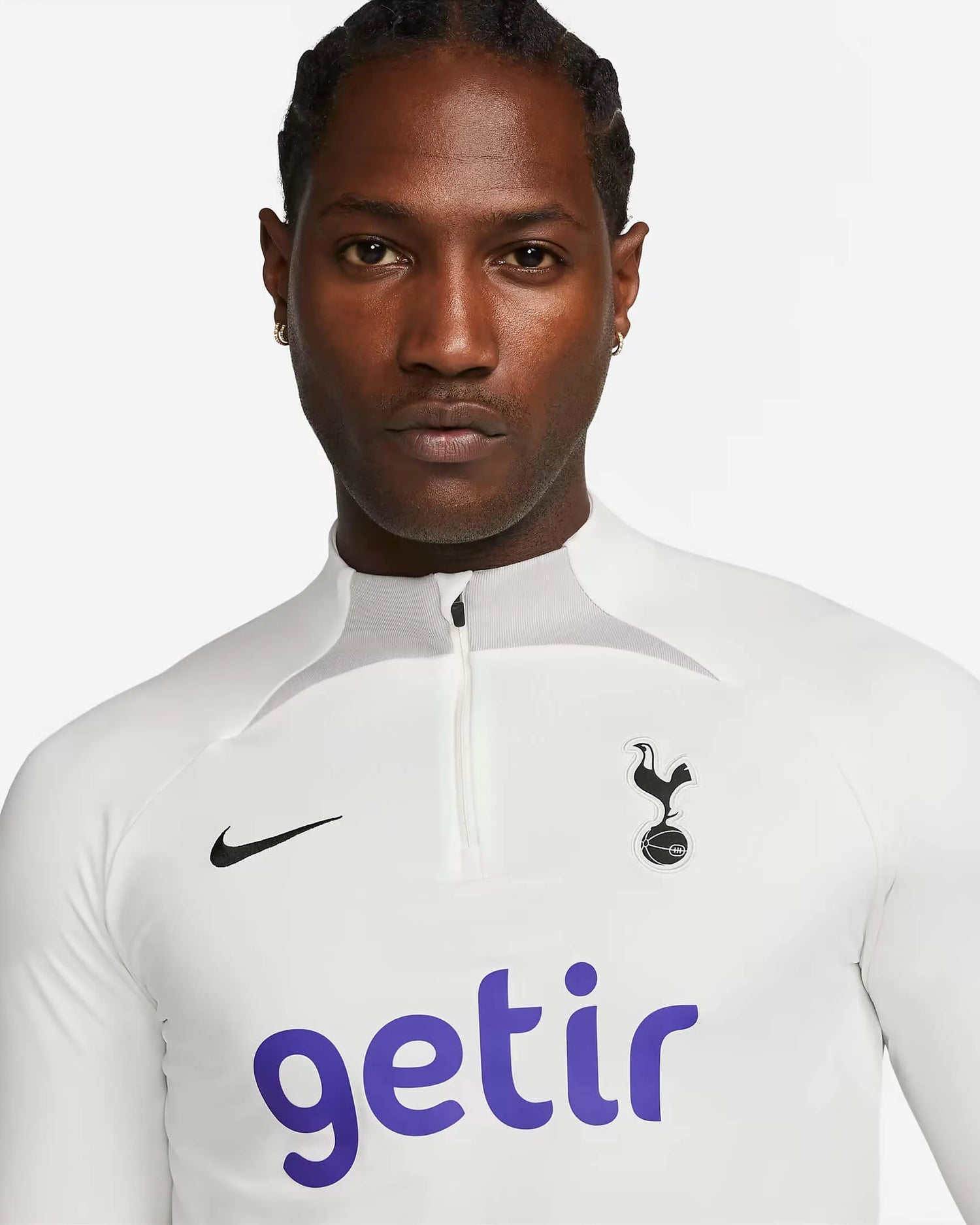 Nike 2022-23 Tottenham Strike Drill Top - White (Detail 1)