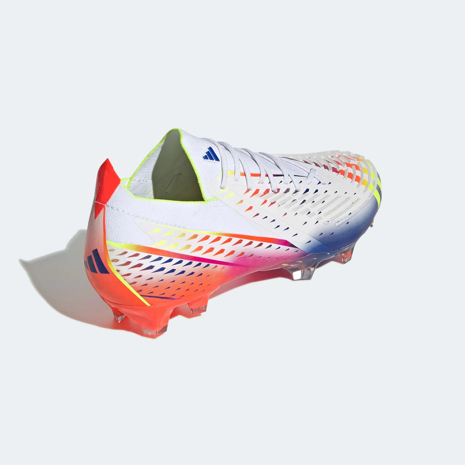 adidas Predator Edge.1 L FG - White-Yellow-Blue (Diagonal 2)