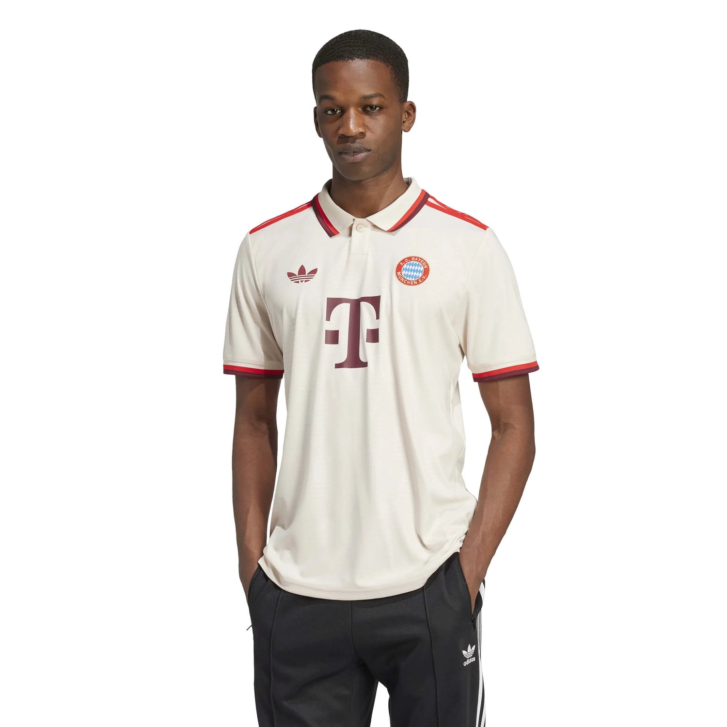 adidas 2024-25 Bayern Munich Men's Stadium Third Jersey (Model - Front)