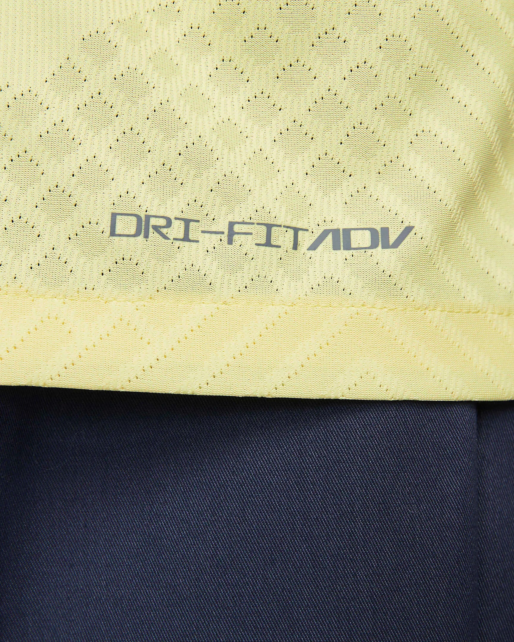 Nike 2022-23 Club America Authentic Home Jersey - Lemon-Blue (Detail 7)