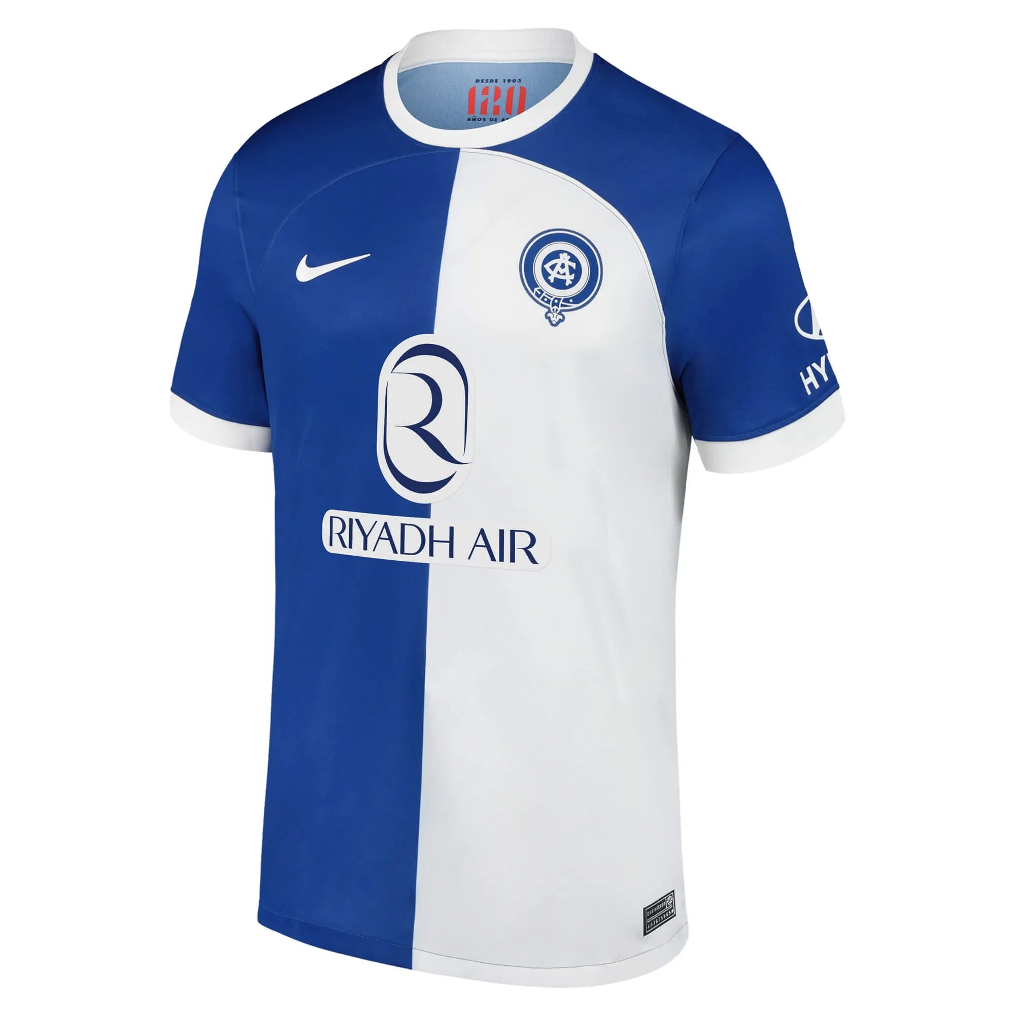 Nike 2023-24 Atletico Madrid Men's Stadium Away Jersey (Front)