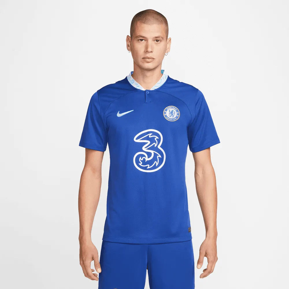 Nike 2022-23 Chelsea Home Jersey - Rush Blue-White (Model - Front)