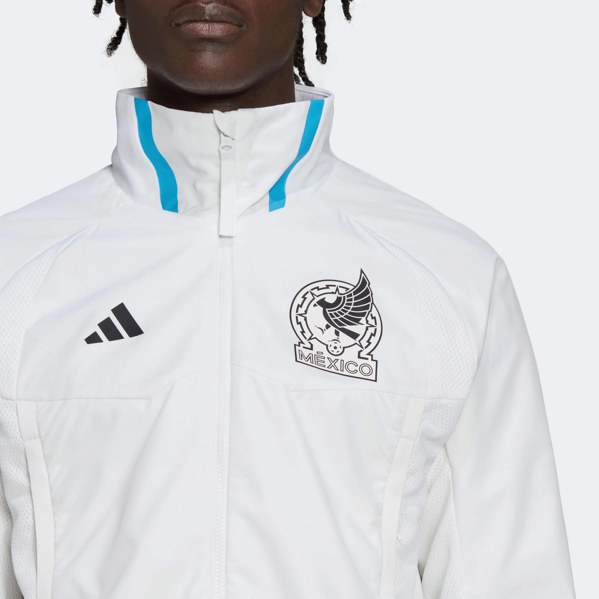 adidas 2022-23 Mexico Game Day Anthem Jacket (Detail 1)