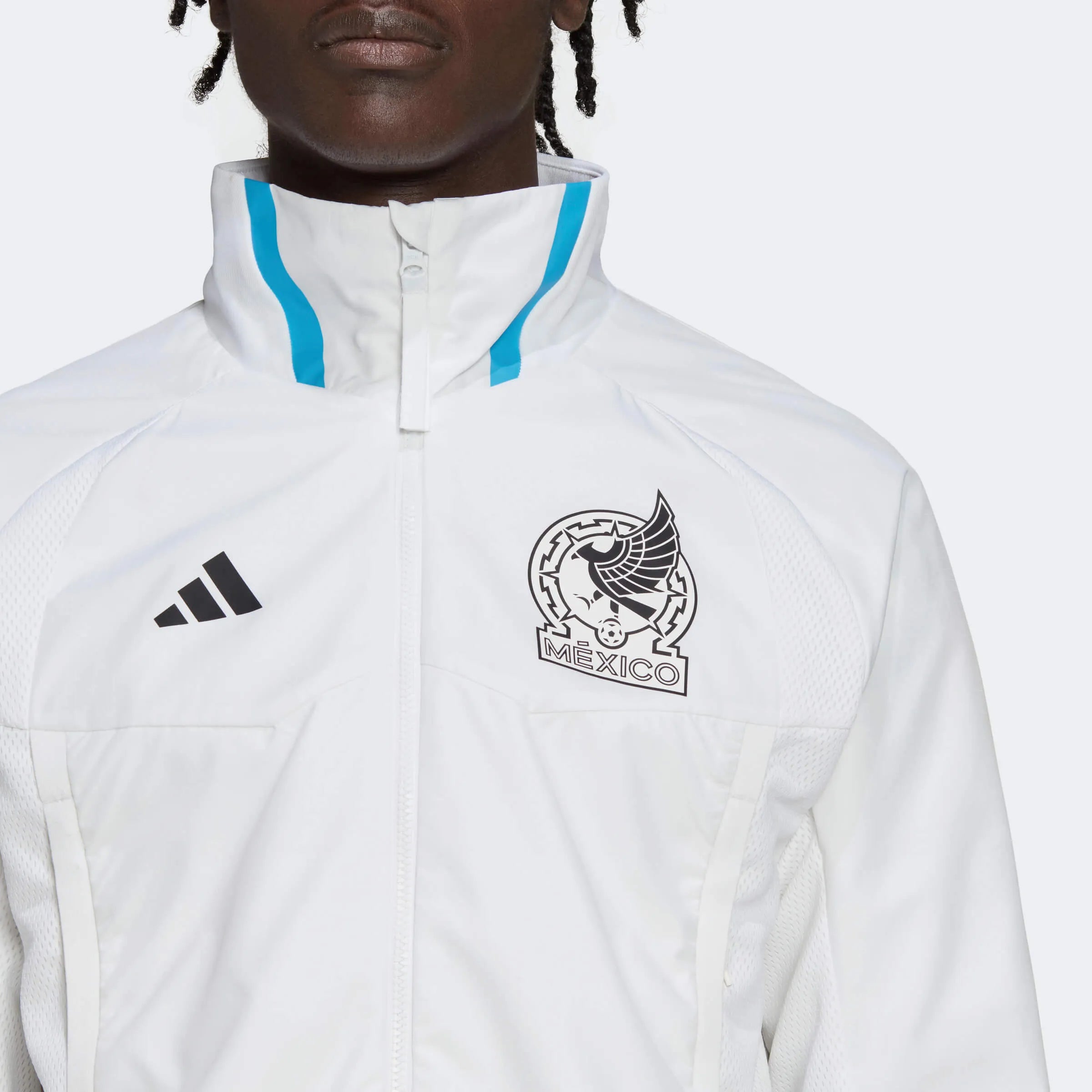 adidas 2022-23 Mexico Game Day Anthem Jacket (Detail 1)