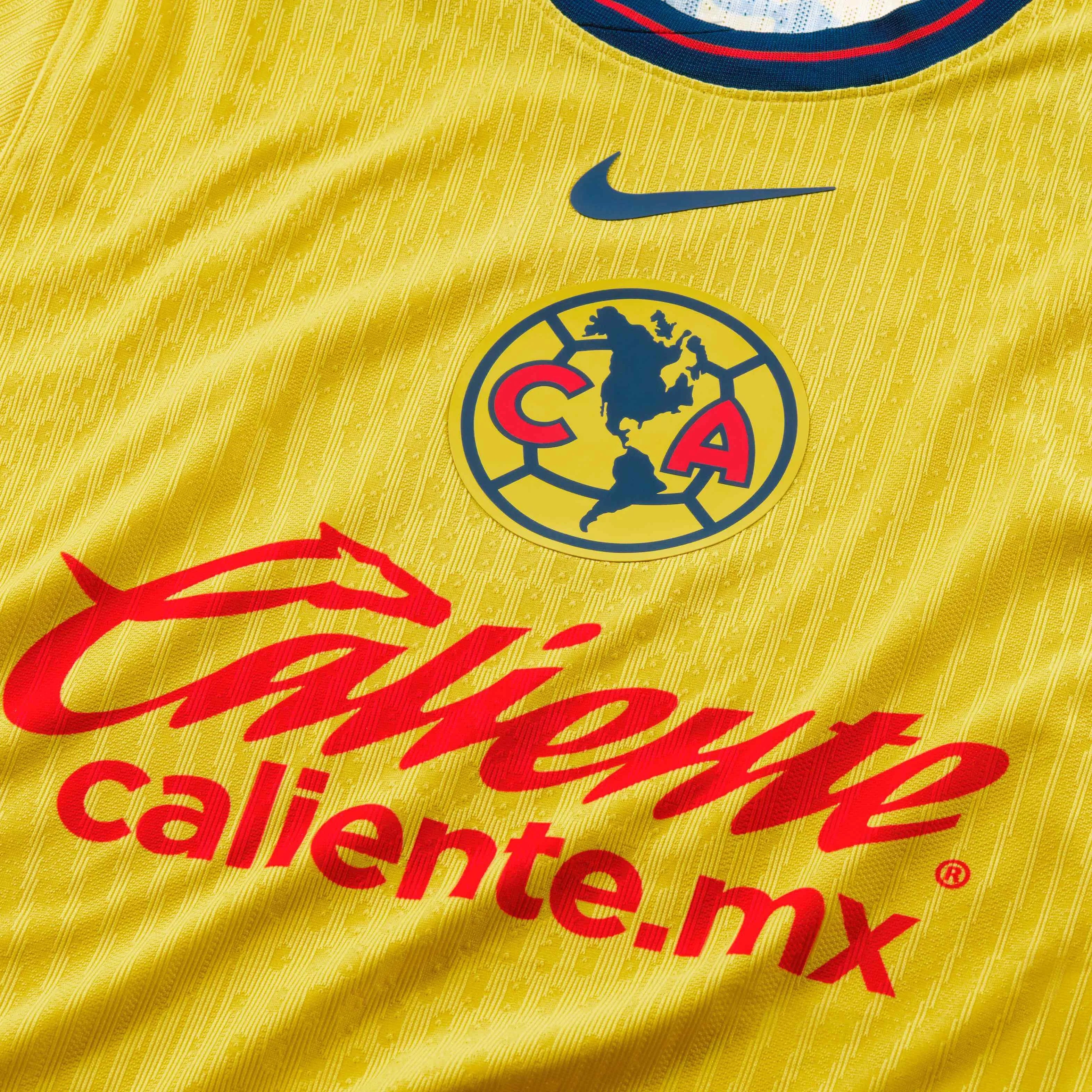 Nike 2024-25 Club America Men's Authentic Home Jersey (Detail 1)