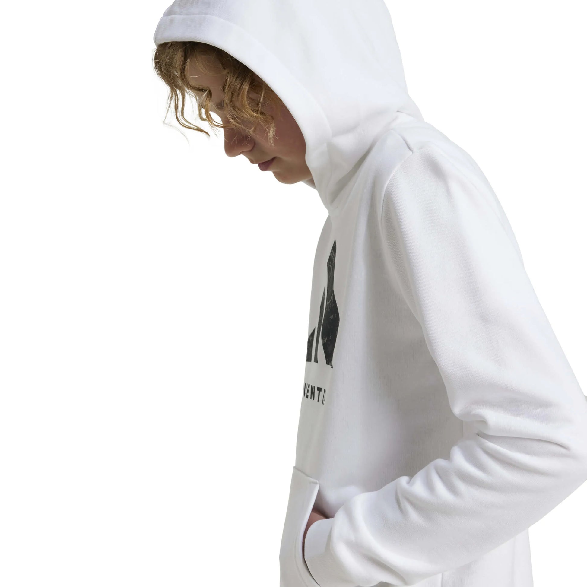 adidas 2024-25 Juventus Youth Hoodie (Detail 2)