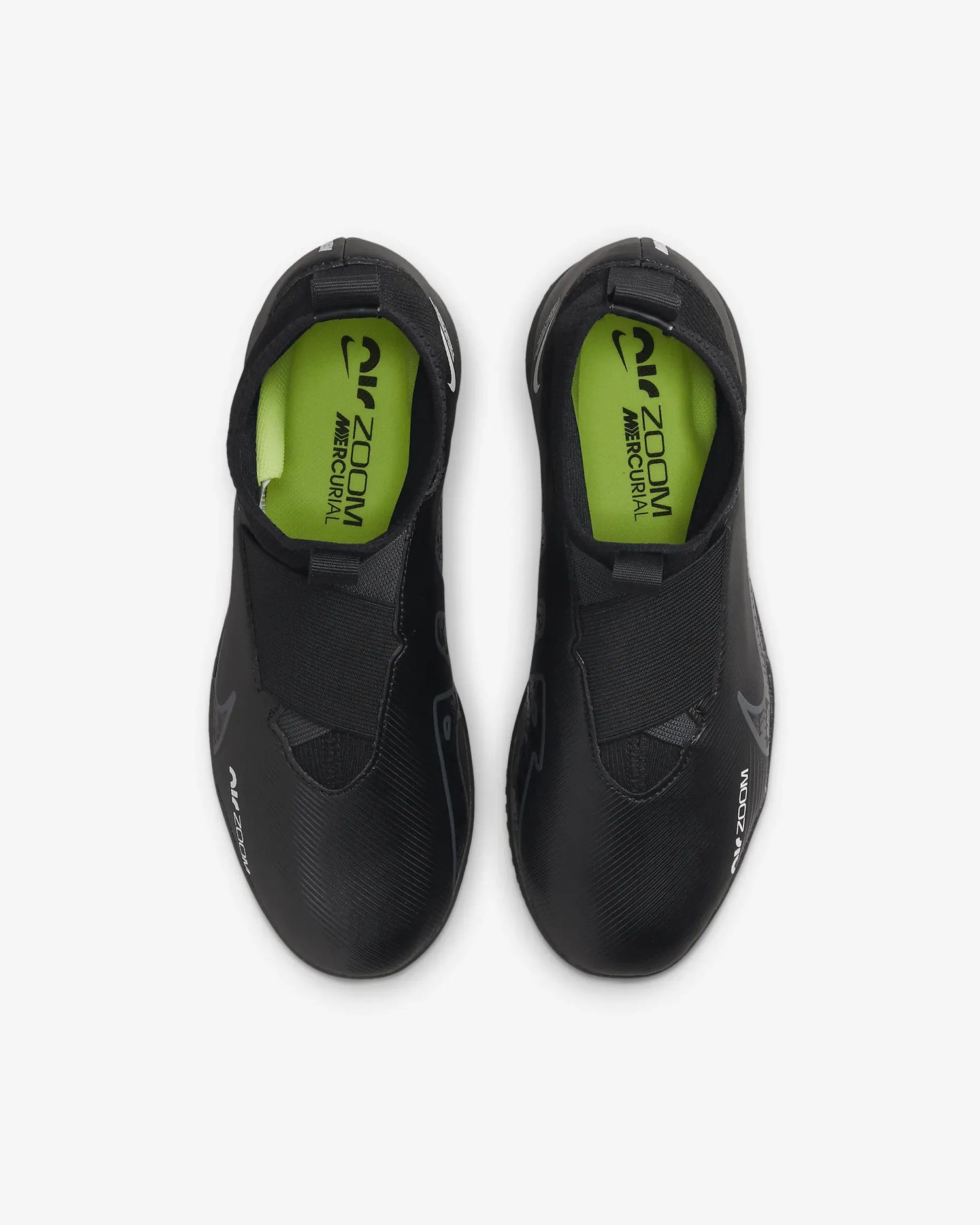 Nike JR Zoom Superfly 9 Academy Indoor - Black-Grey (Pair - Top)