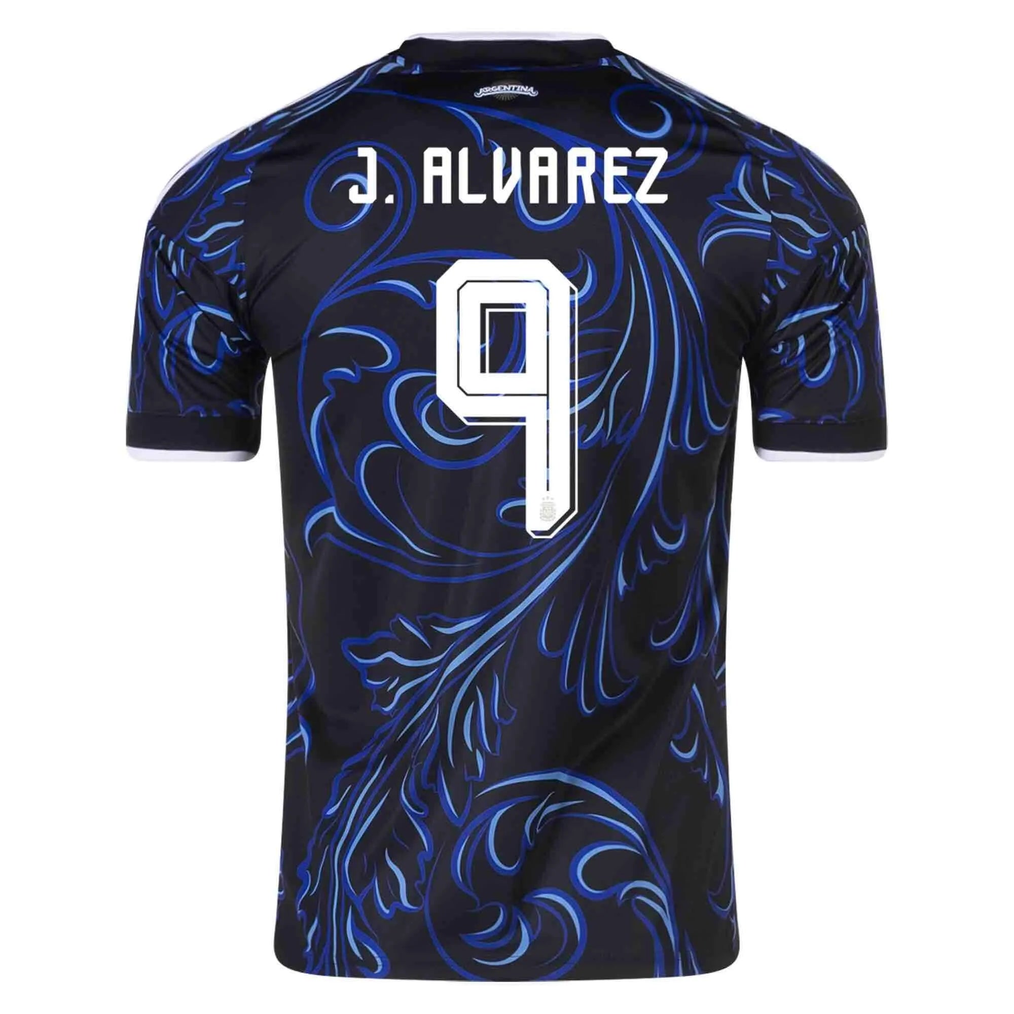 adidas 2026 Argentina Men's Stadium Away Soccer Jersey (J. Alvarez)