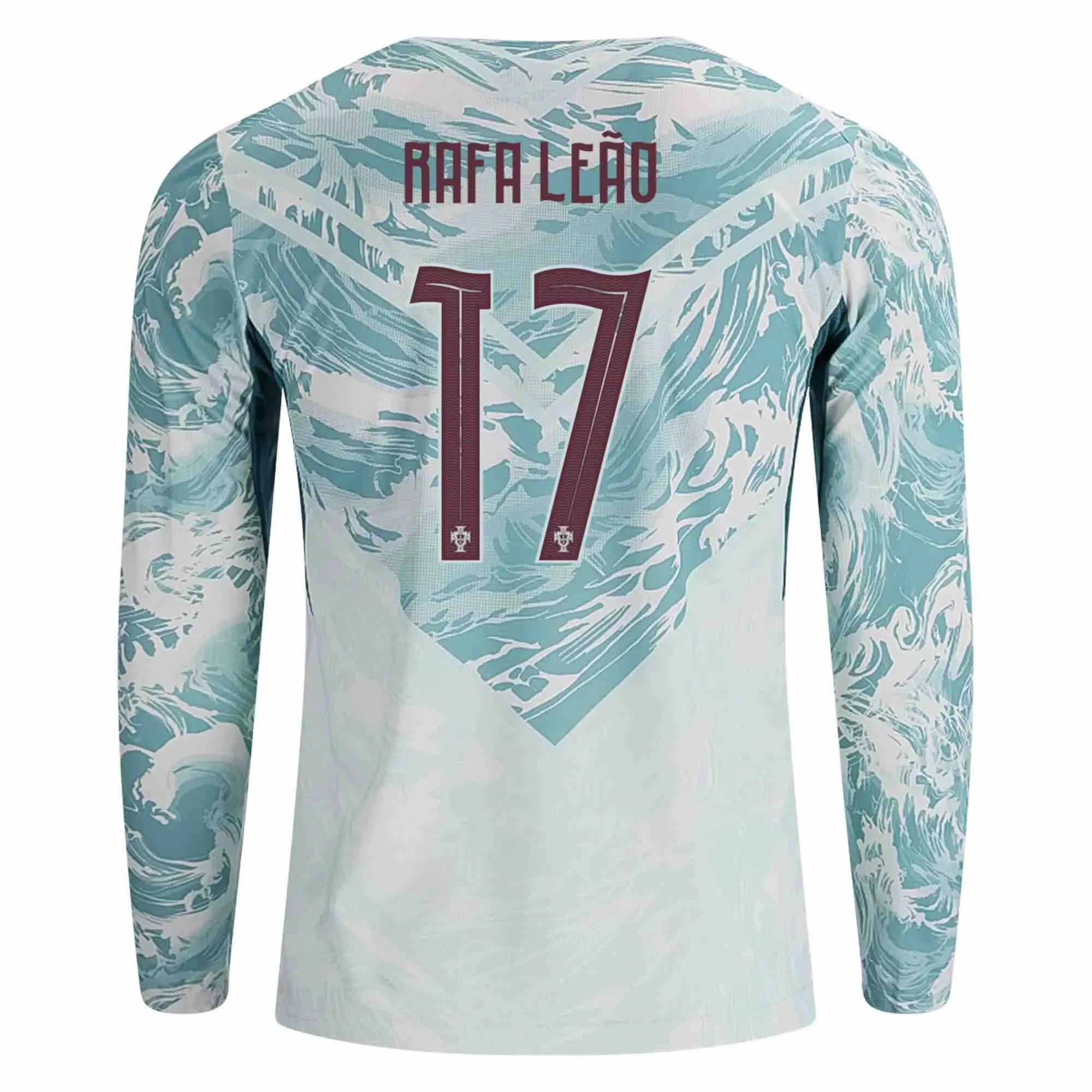 Puma 2026 Portugal Men's Stadium Away Long-Sleeve Soccer Jersey (Rafa Leao)