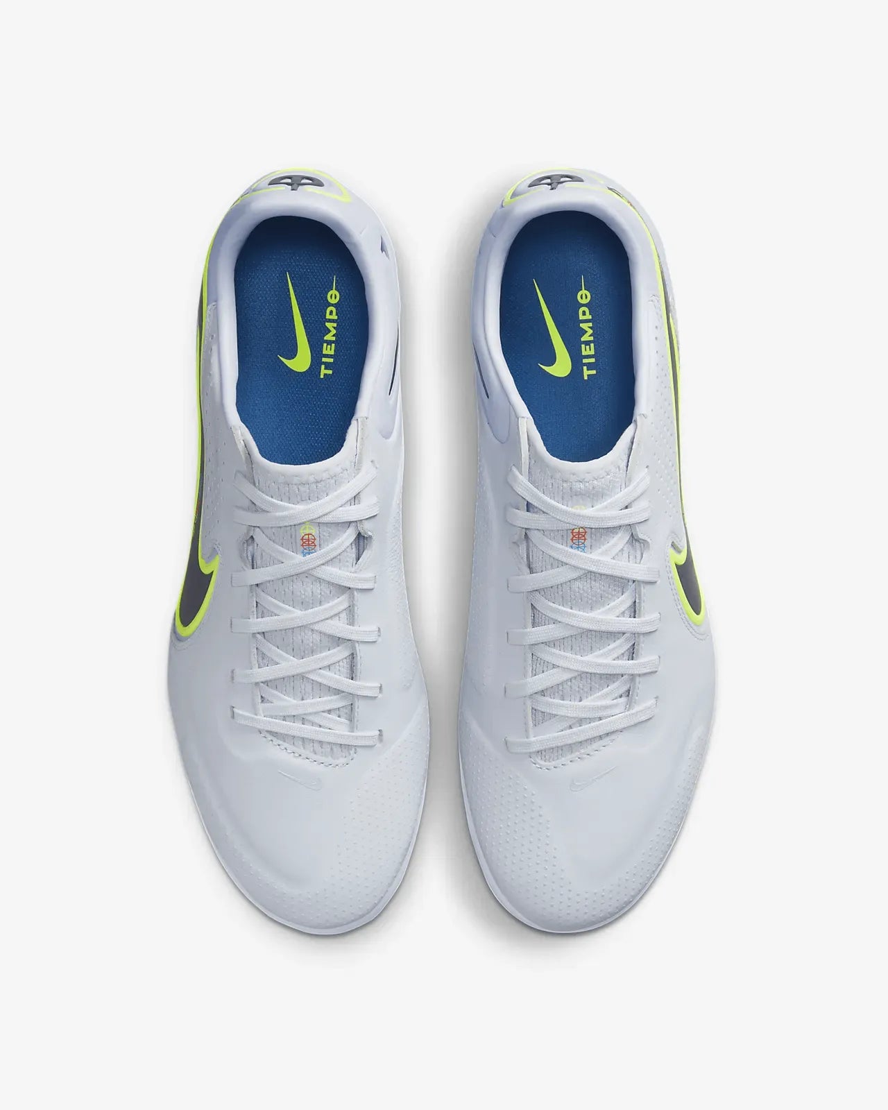 Nike 9 Legend Pro FG - Grey Light - Marine Rush (Pair - Top)