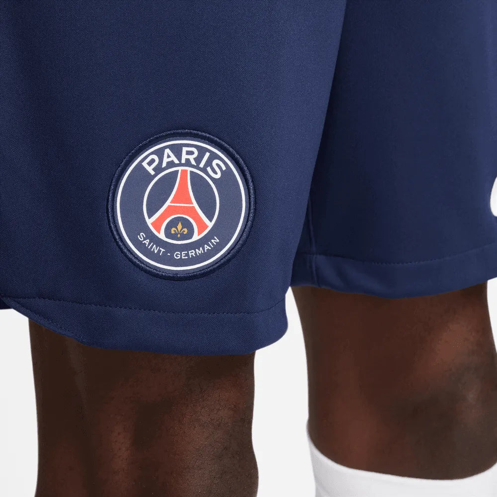 Nike 2022-23 PSG Home Shorts - Midnight Navy-White (Detail 2)