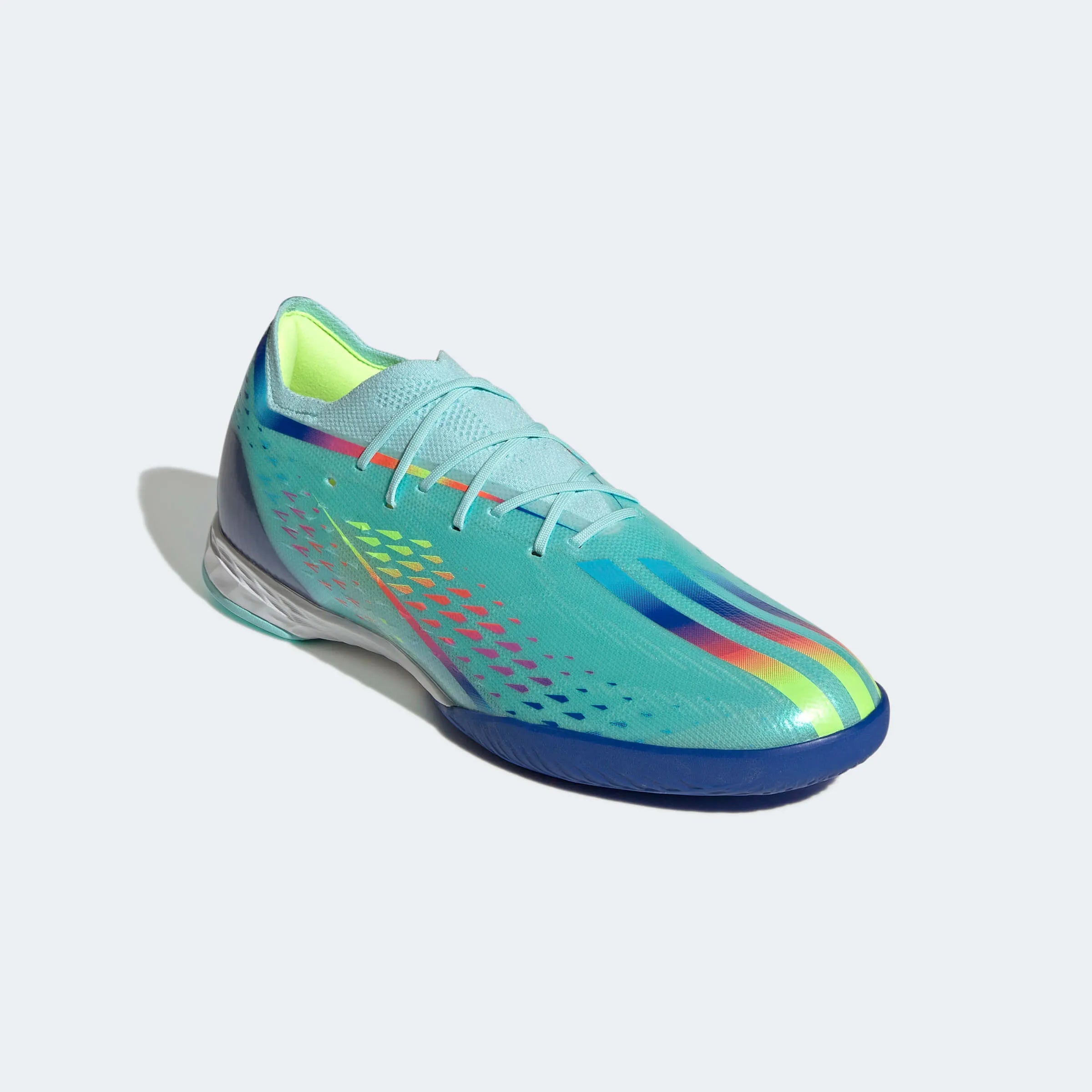 adidas X Speedportal.1 Indoor - Aqua-Blue (Diagonal - Front)