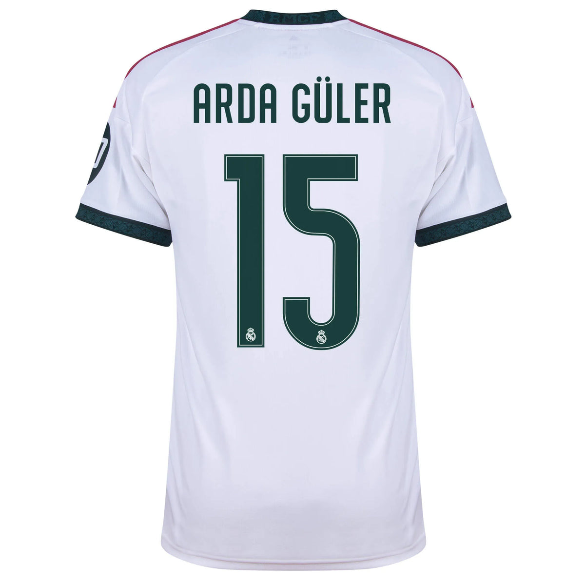 adidas 2026-27 Real Madrid Men's Stadium Home Soccer Jersey (Arda Guler)