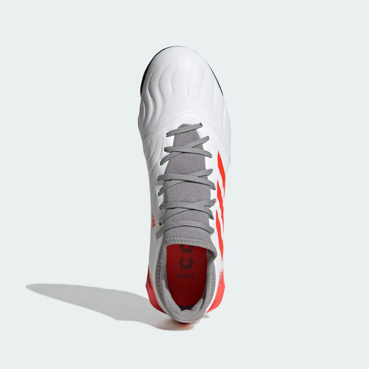Adidas Copa Sense .3 TF - White-Grey-Solar Red (Top)