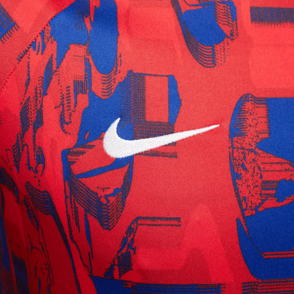Nike 2023-24 Atletico Madrid Men's Pre-Match Jersey (Detail 4)