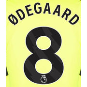 Arsenal 2023- Away Odegaard #8 Youth Jersey Name Set-Black