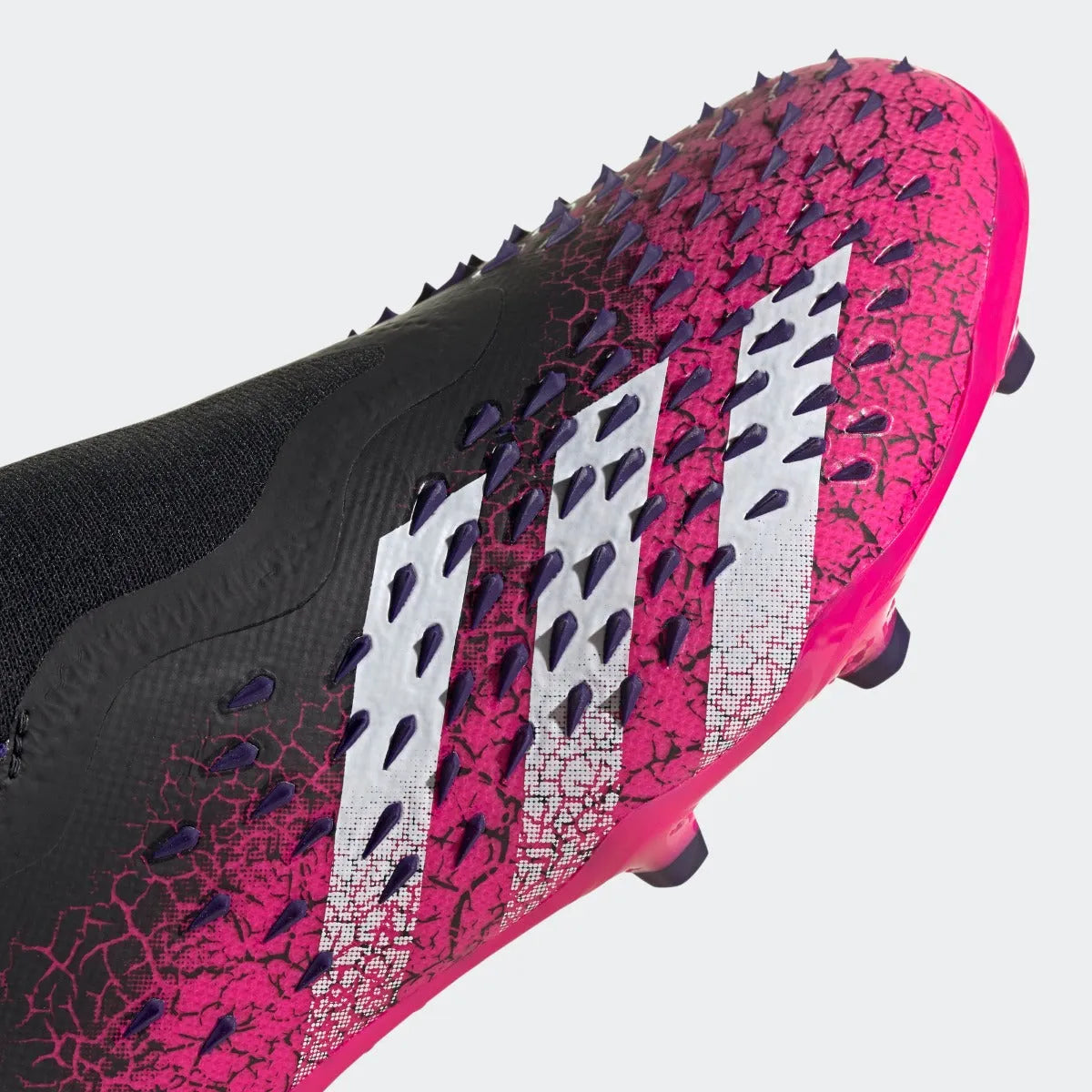Adidas JR Predator Freak + FG - Black-Pink-Purple (Detail 1)
