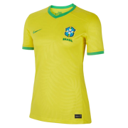 Nike 2023-24 Brazil Women's Stadium Home Jersey (Front)
