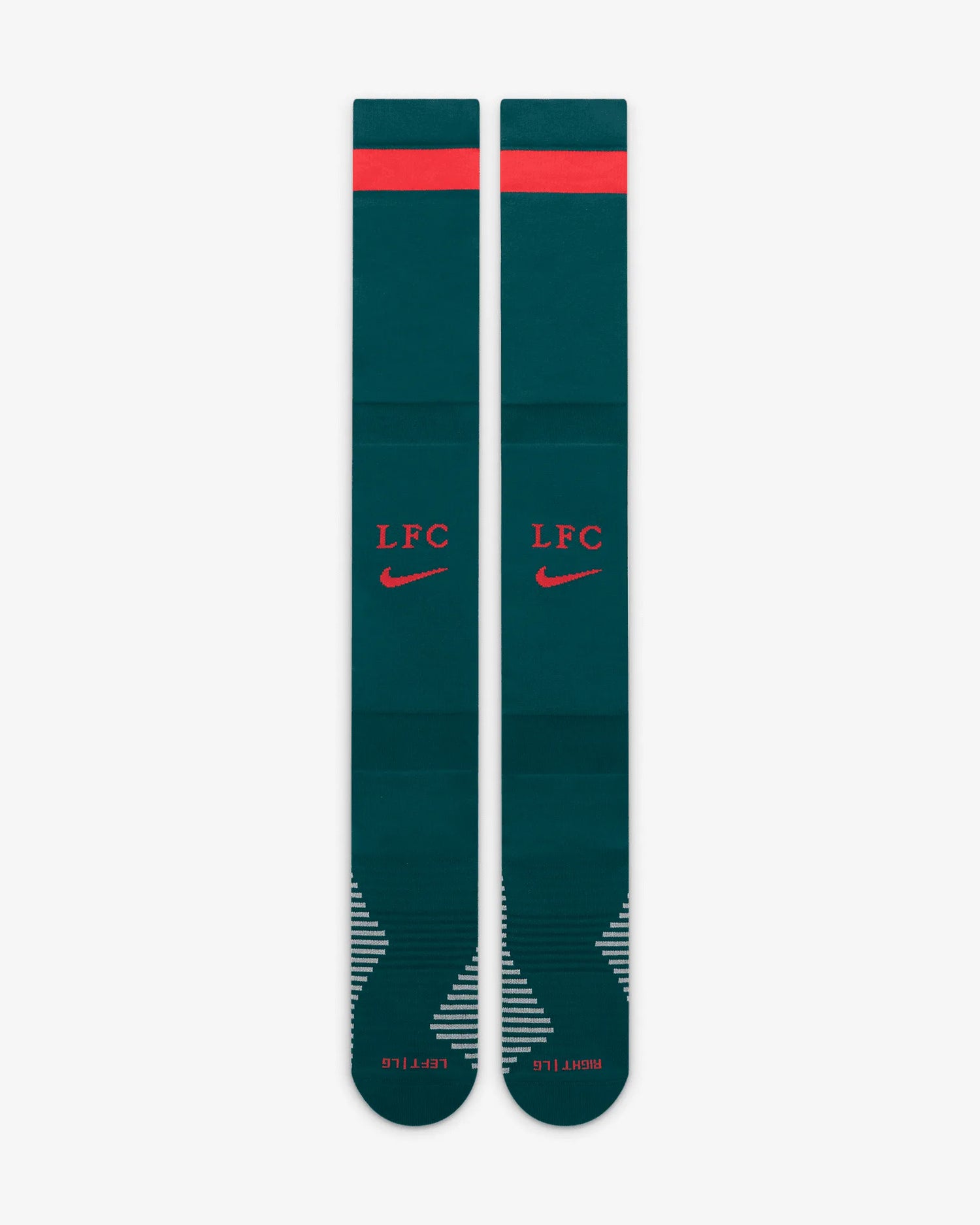 Nike 2022 23 Liverpool FC Away OTC Socks Dark Teal Red