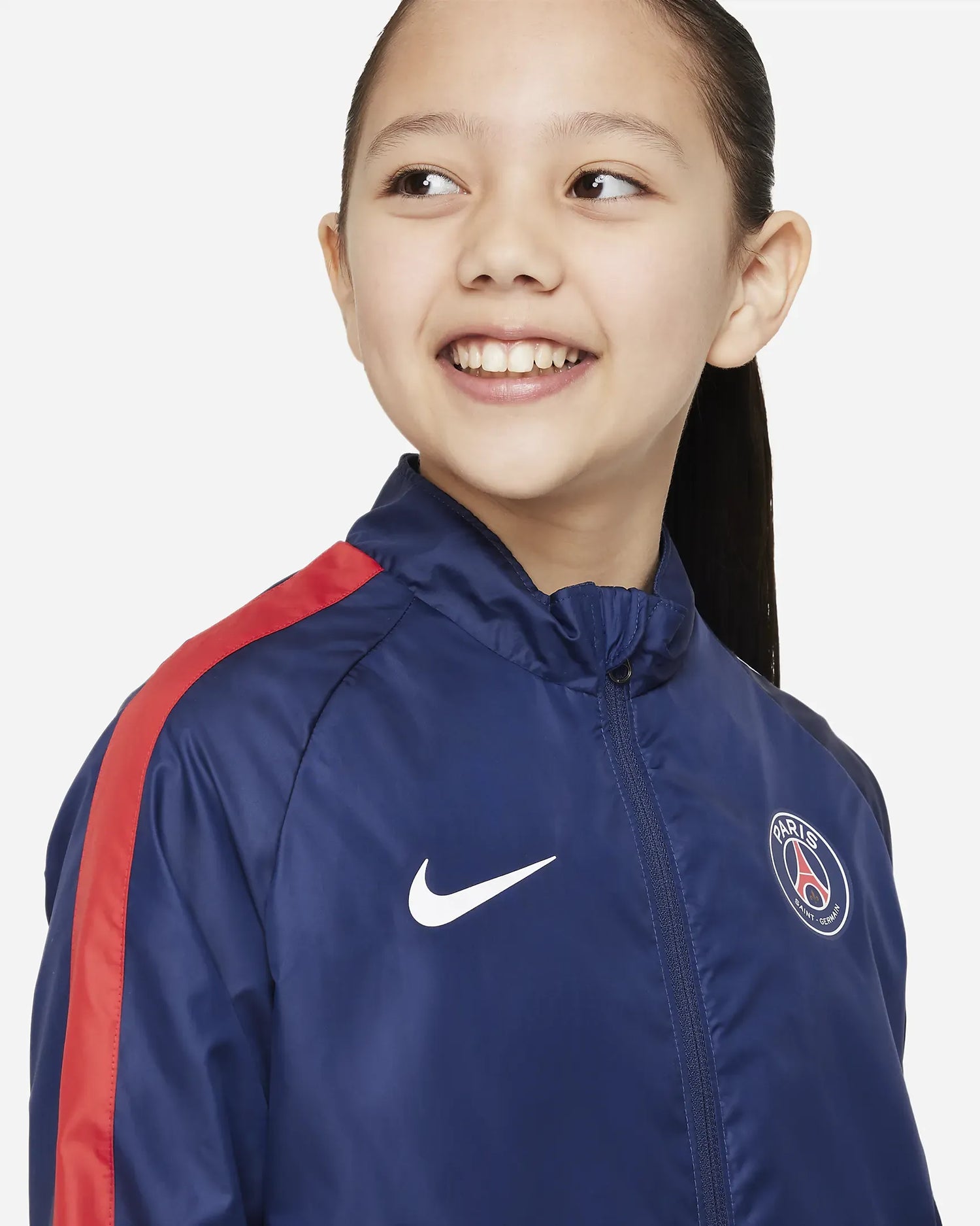 Nike 2022-23 PSG Youth Academy AWF Jacket - Navy (Detail 1)