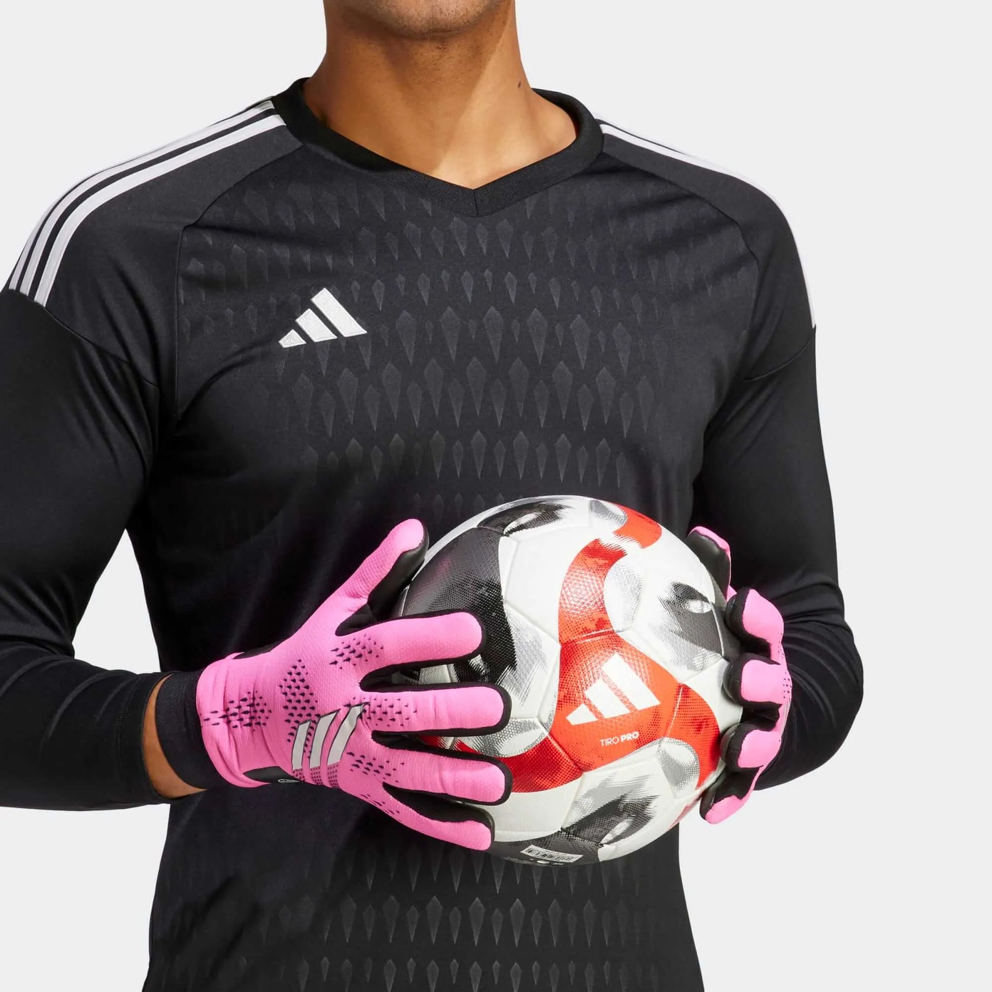 adidas X Speedportal League Gloves  - Team Pink - Black (Detail 2)