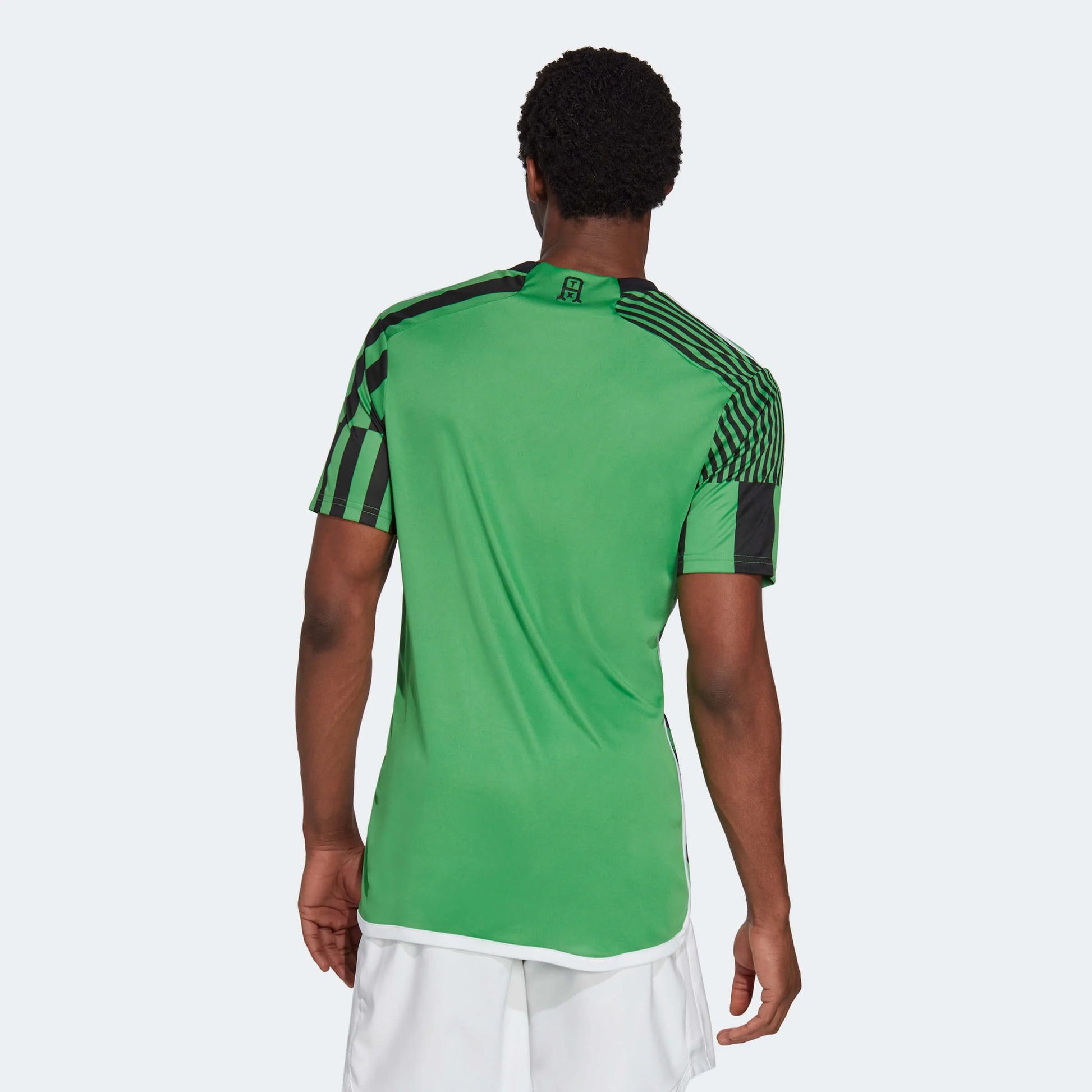 adidas 2023-24 Austin FC Men's Stadium Home Jersey (Model - Back)