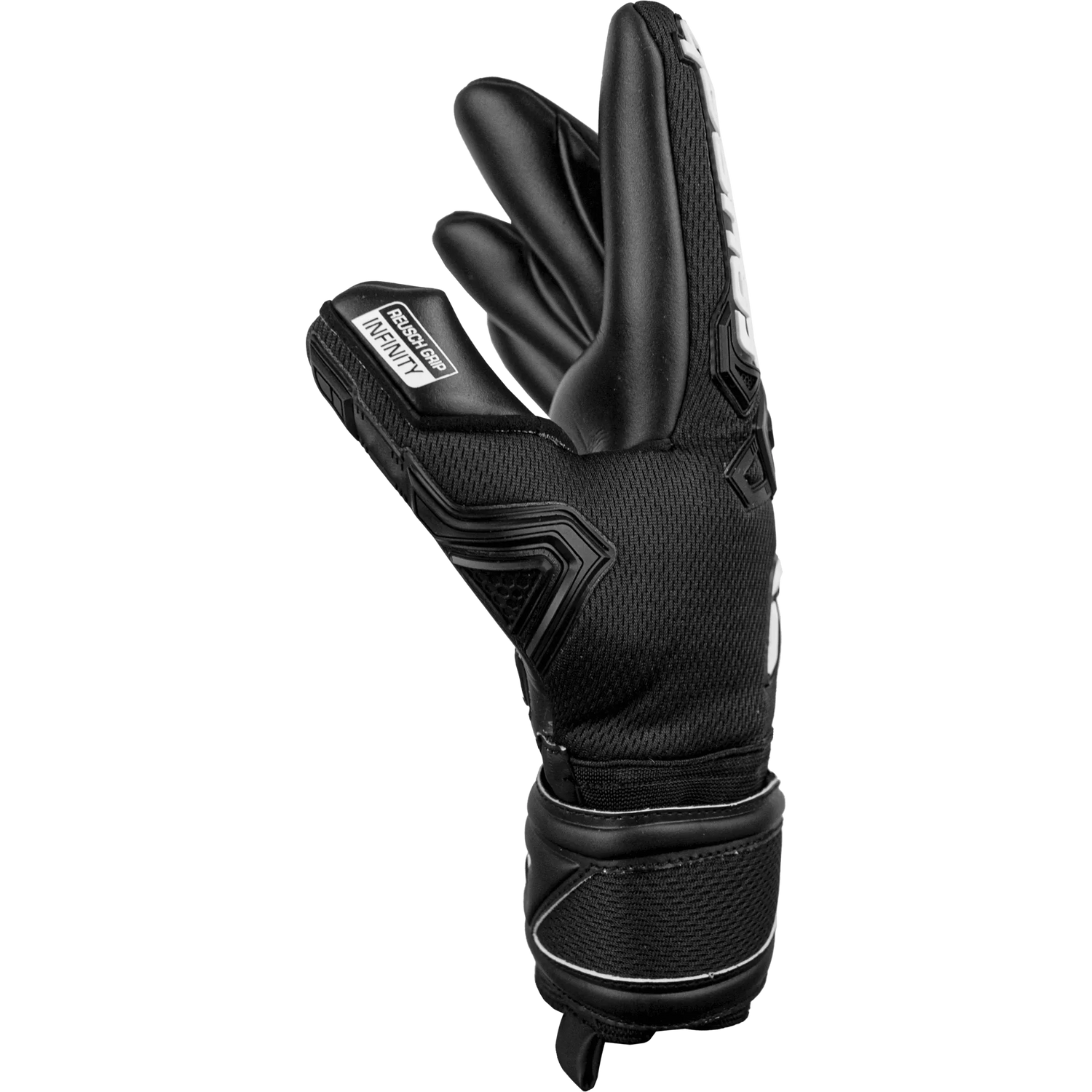 Reusch Attrakt Freegel Infinity FS Goalkeeper Glove - Black (Single - Side)