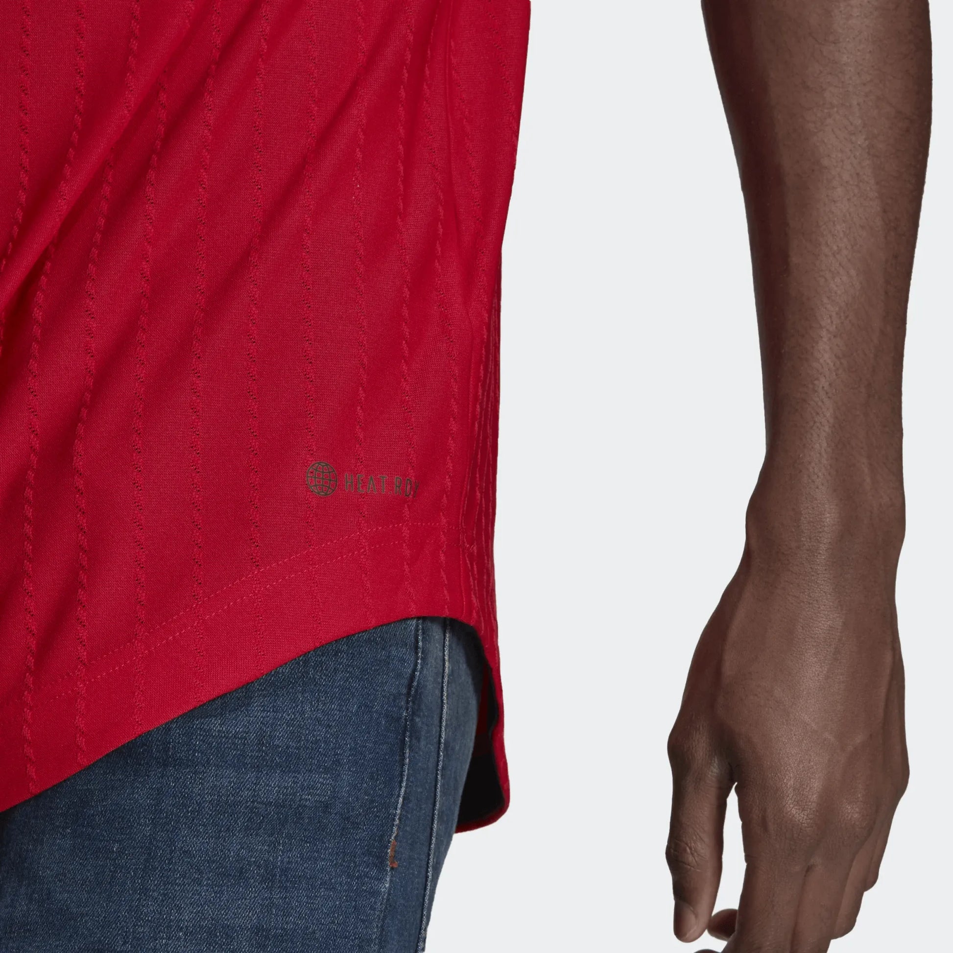 adidas 2022-23 Manchester United Authentic Home Jersey - Red-White (Detail 3)
