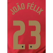 Portugal 2020/21 Home Joao Felix #23 Jersey Name Set (Main)