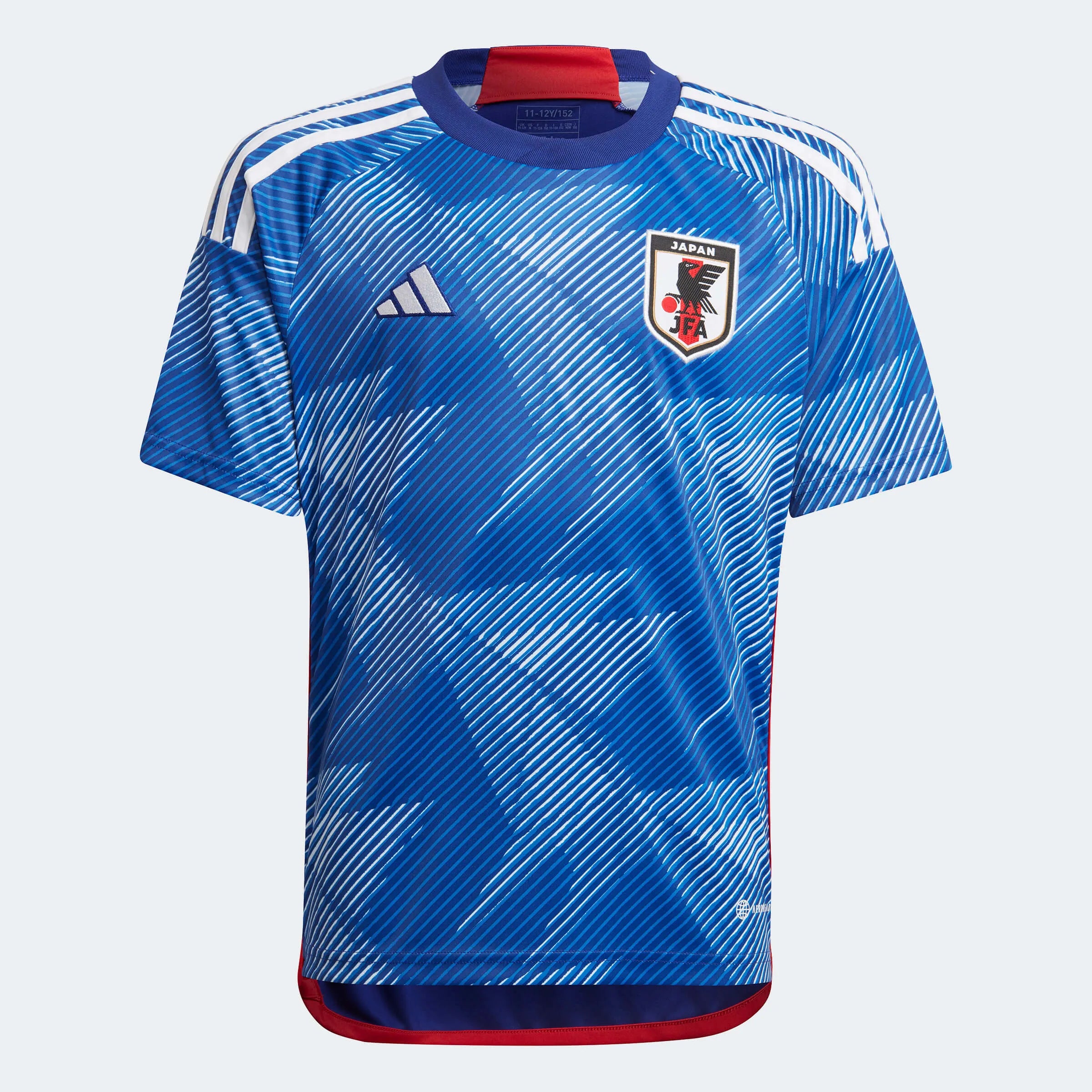adidas 2022-23 Japan Youth Home Jersey - Japan Blue (Front)
