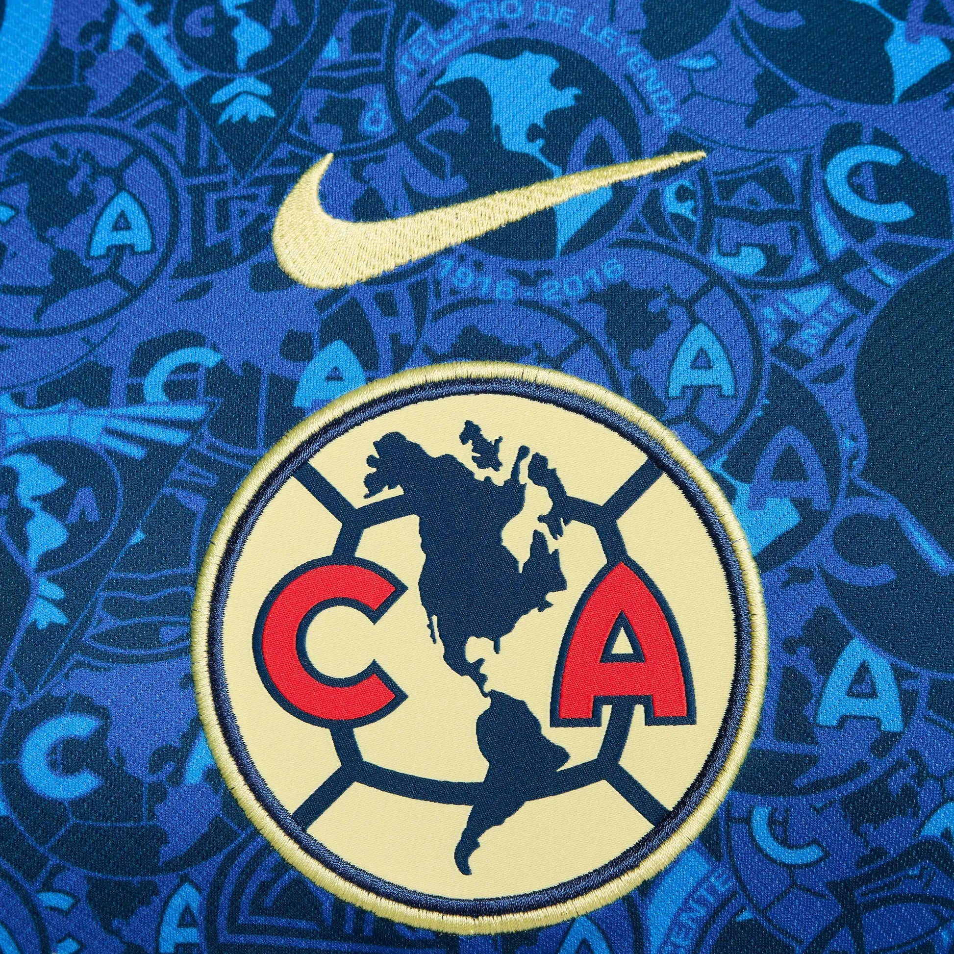 Nike 2024-25 Club America Men's Stadium Away Jersey (Detail 2)