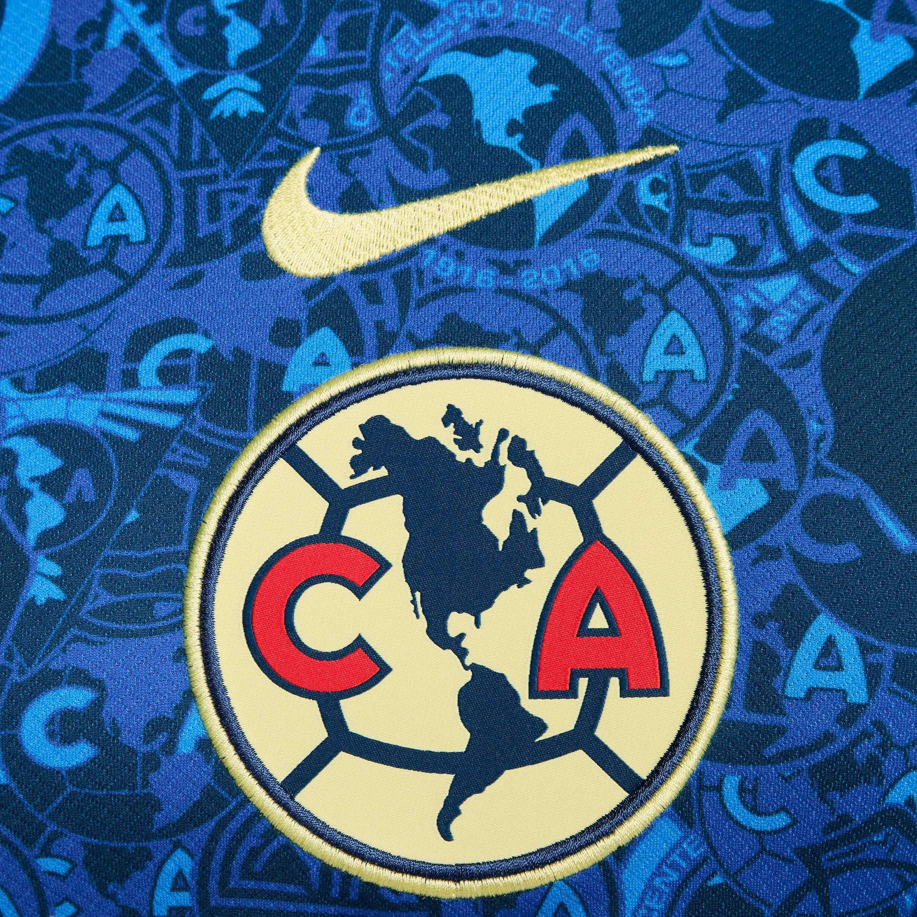 Nike 2024-25 Club America Men's Stadium Away Jersey (Detail 2)