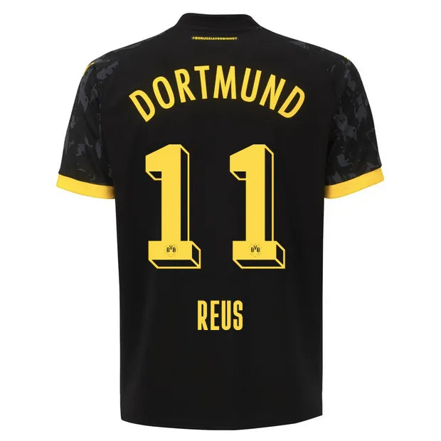 Puma 2023-24 Borussia Dortmund Men's Stadium Away Jersey