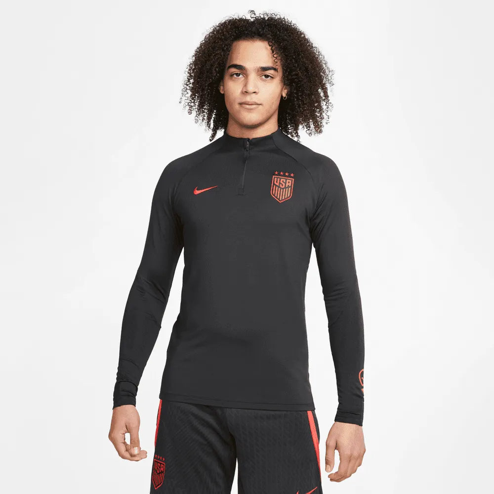 Nike 2023-24 USA Men's DF Strike Drill Top (Model - Front)