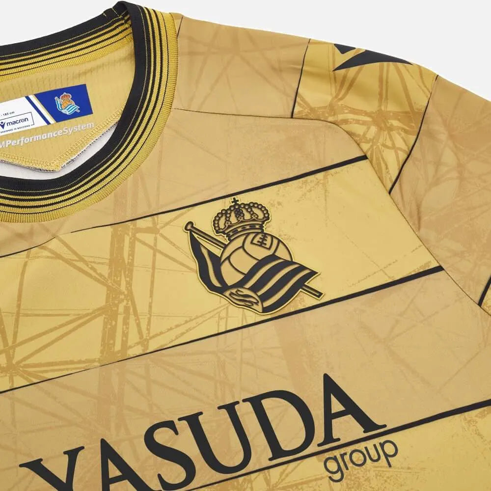 Macron 2024-25 Real Sociedad Authentic Away Jersey (Detail 3)