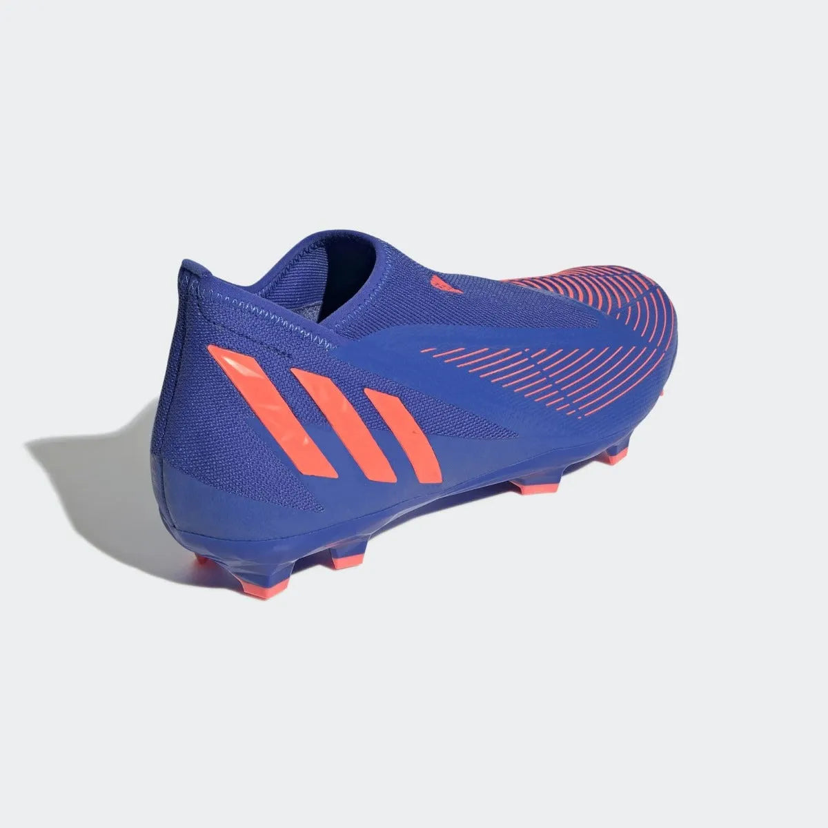 adidas Predator Edge .3 Laceless FG - Hi Res Blue-Turbo (Diagonal 2)