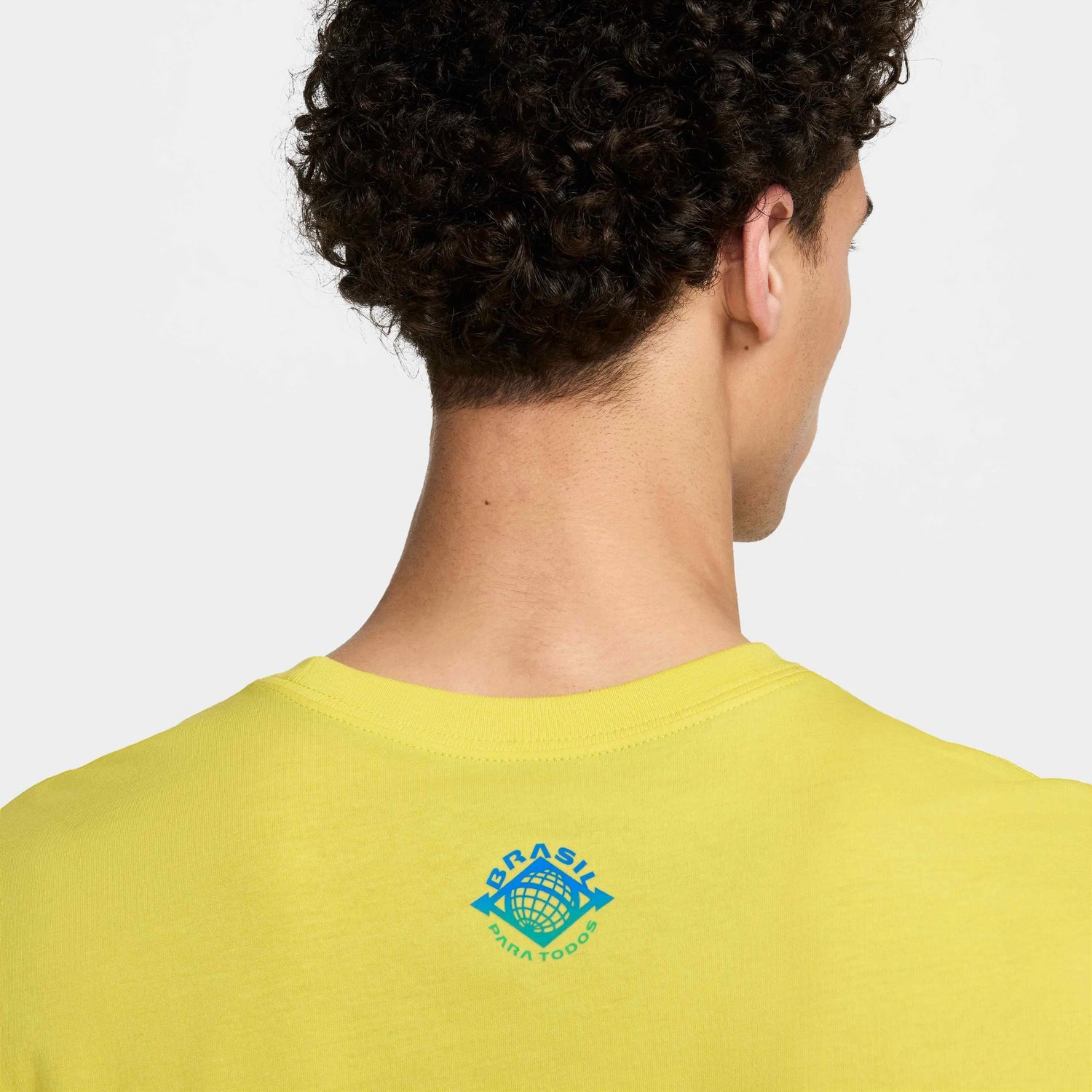 Nike 2024-25 Brazil Men's Club Essential Tee (Detail 2)