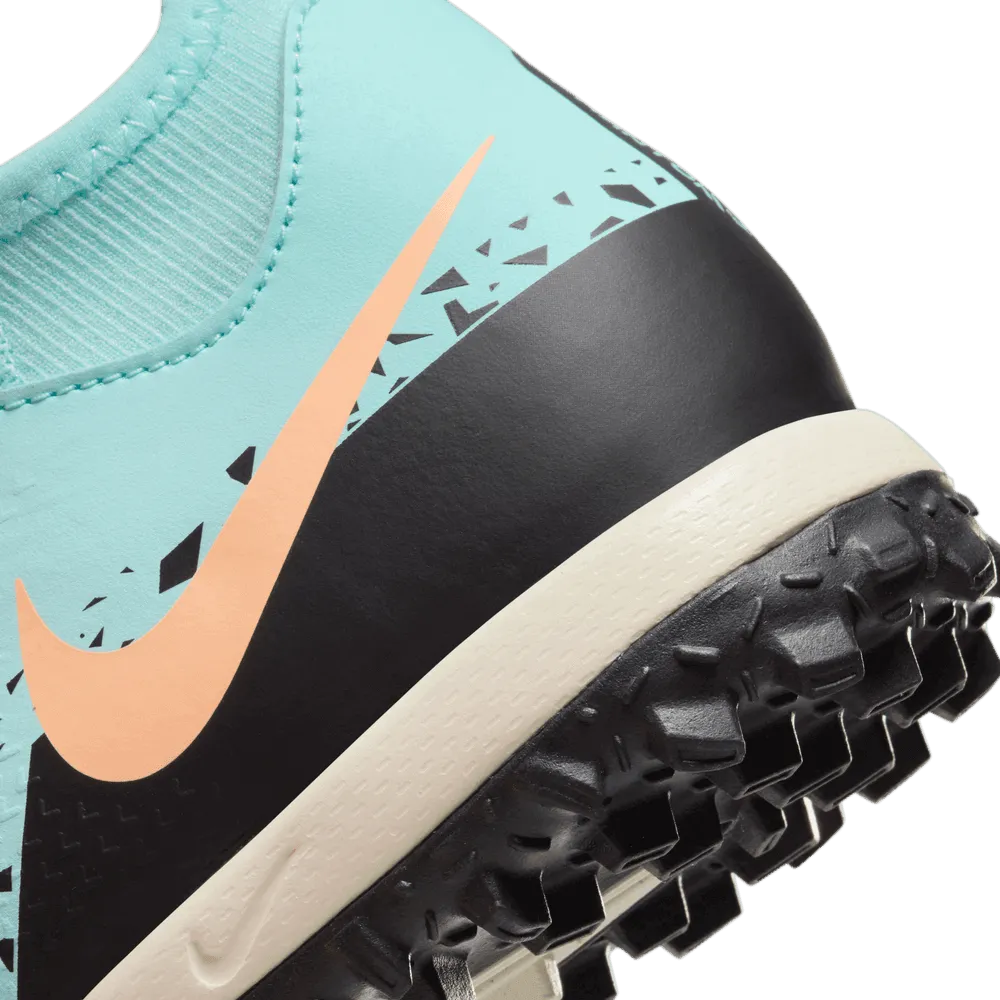 Nike JR Phantom GT2 Academy DF Turf Glacier Ice-Black Yellow (Detail 2)