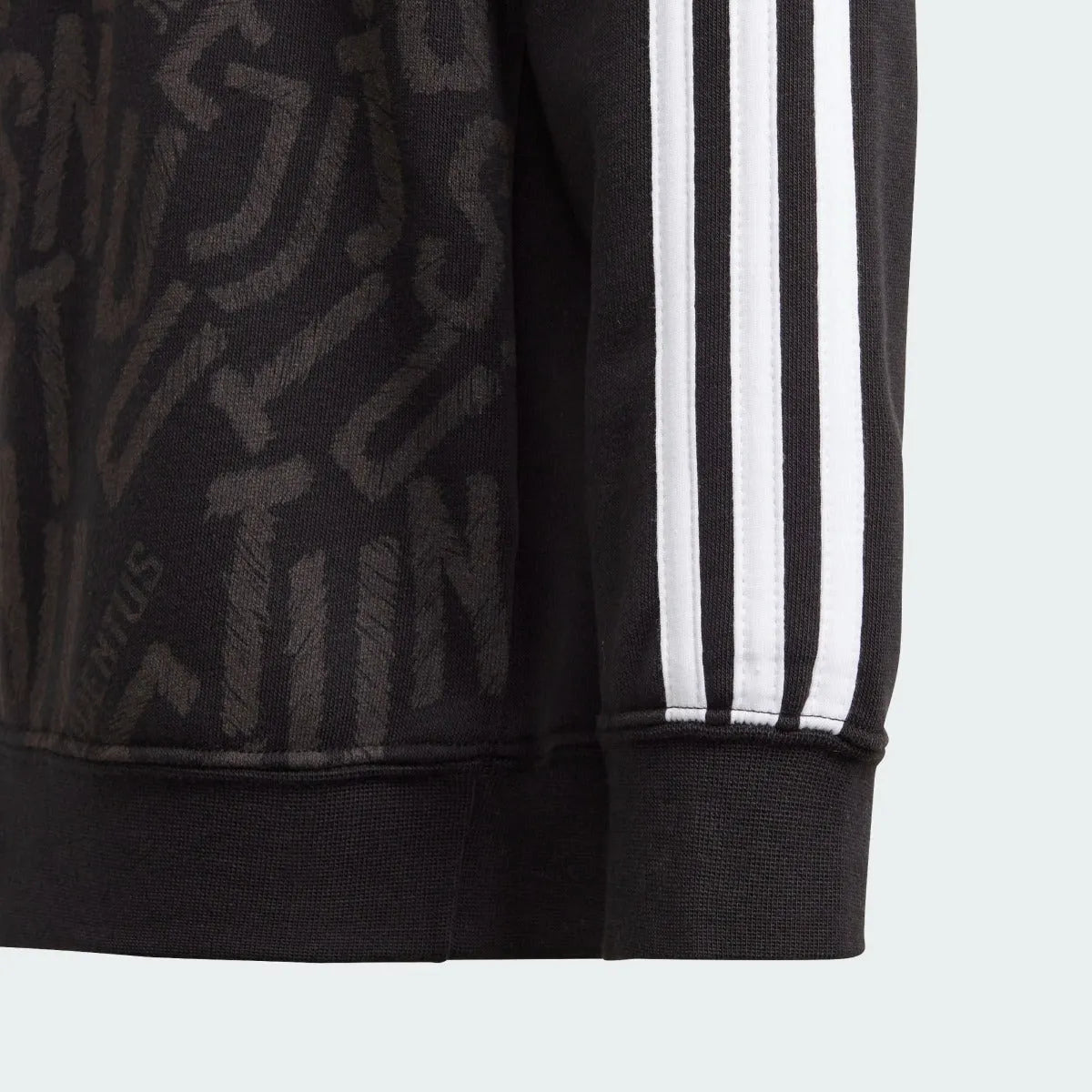 Adidas 2020-21 Juventus Youth Crewneck Sweater - Black-Orange