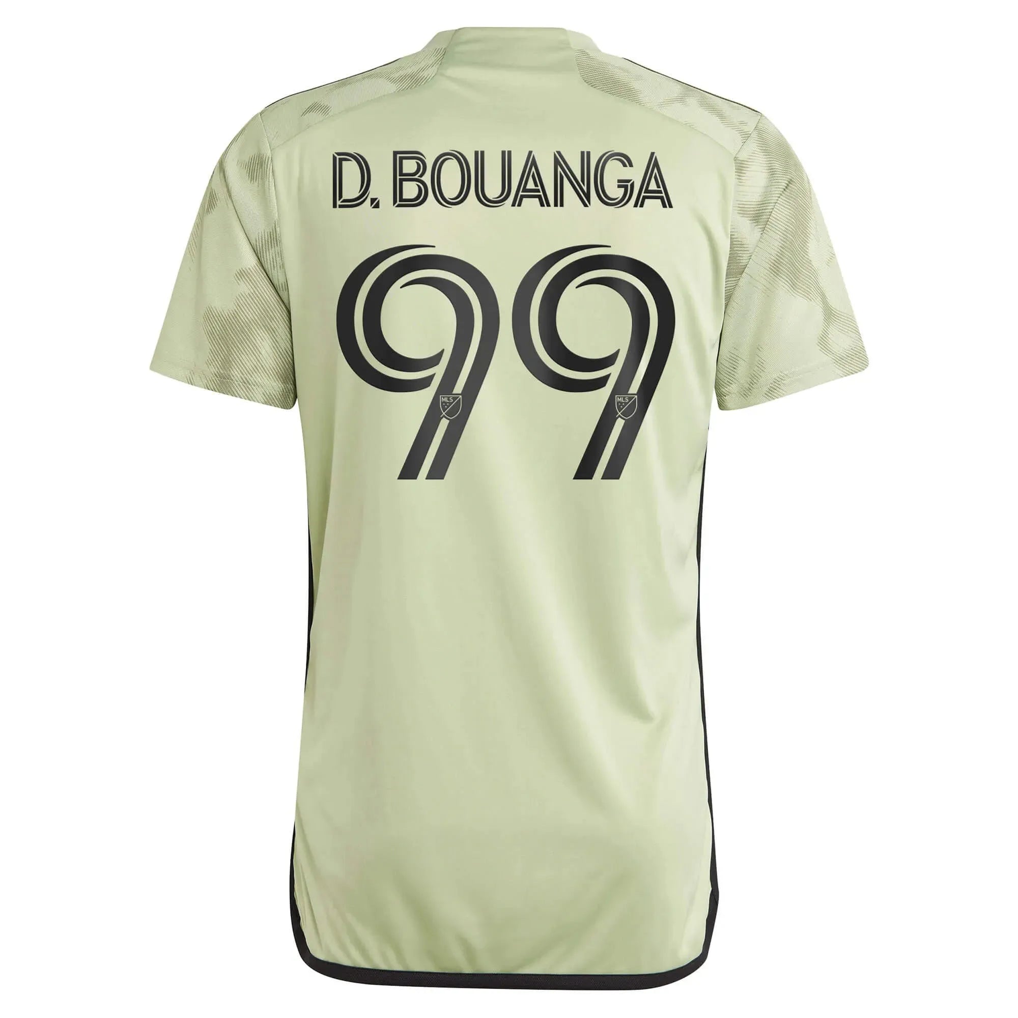 adidas 2023-24 LAFC Youth Away Jersey - Magic Lime-Tent Green