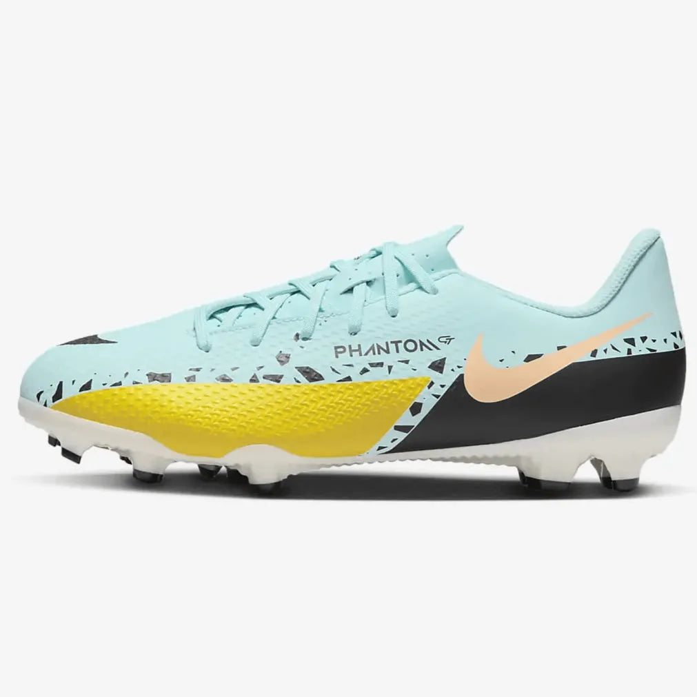 Nike JR Phantom GT2 Academy FG-MG - Glacier Ice-Black (Side 1)