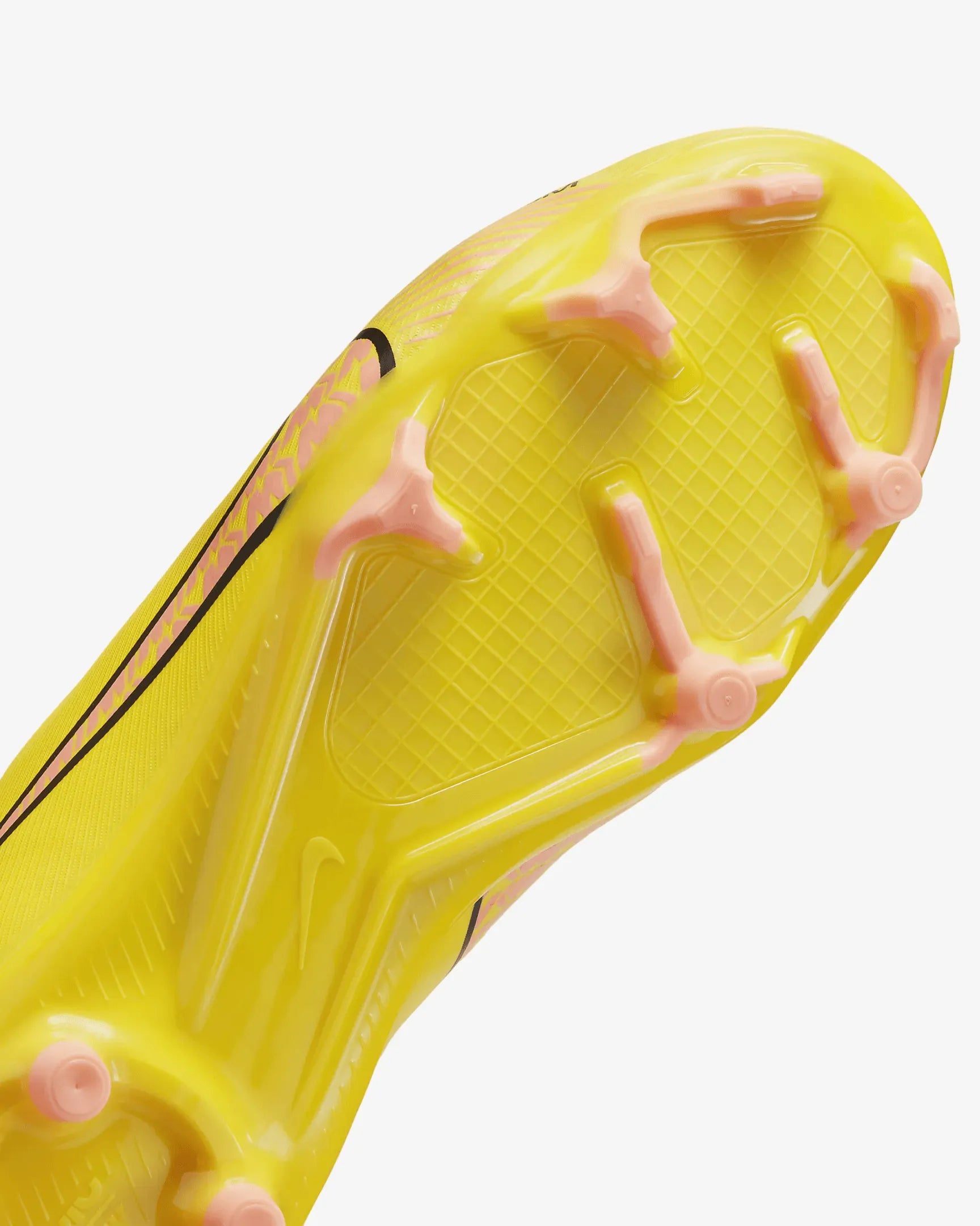 Nike Jr Zoom Vapor 15 Academy FG/MG - Yellow Strike-Sunset Glow (Detail 1)