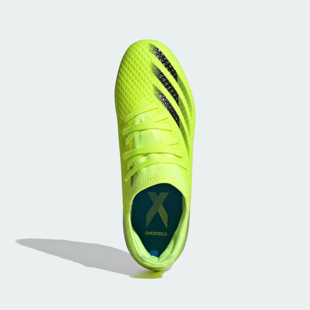 Adidas JR X Ghosted.3 FG - Volt-Black
