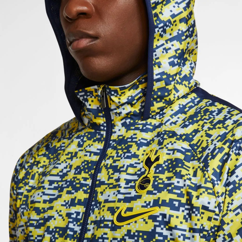 Nike 2020-21 Tottenham AWF Lite Jacket - Yellow-Blue-Platinum