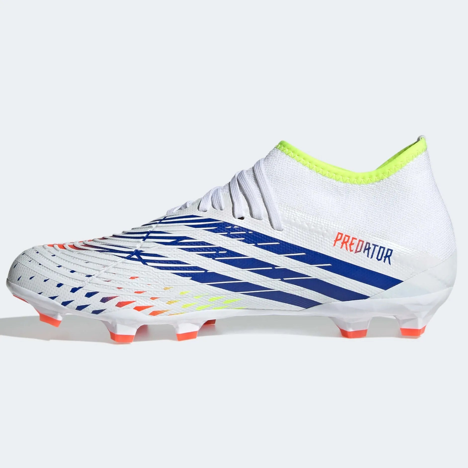 adidas Predator Edge.3 FG - White-Yellow-Blue (Side 2)