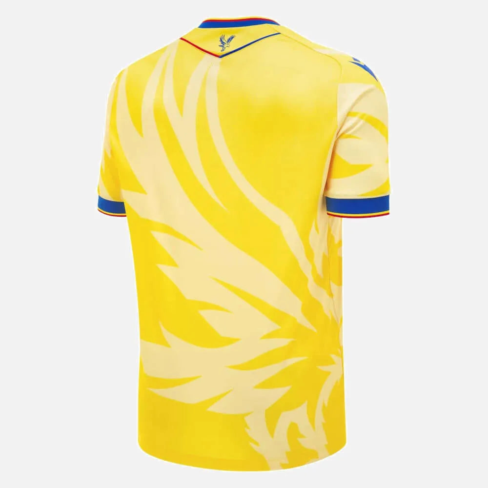 Macron 2024-25 Crystal Palace Authentic Away Jersey (Back)