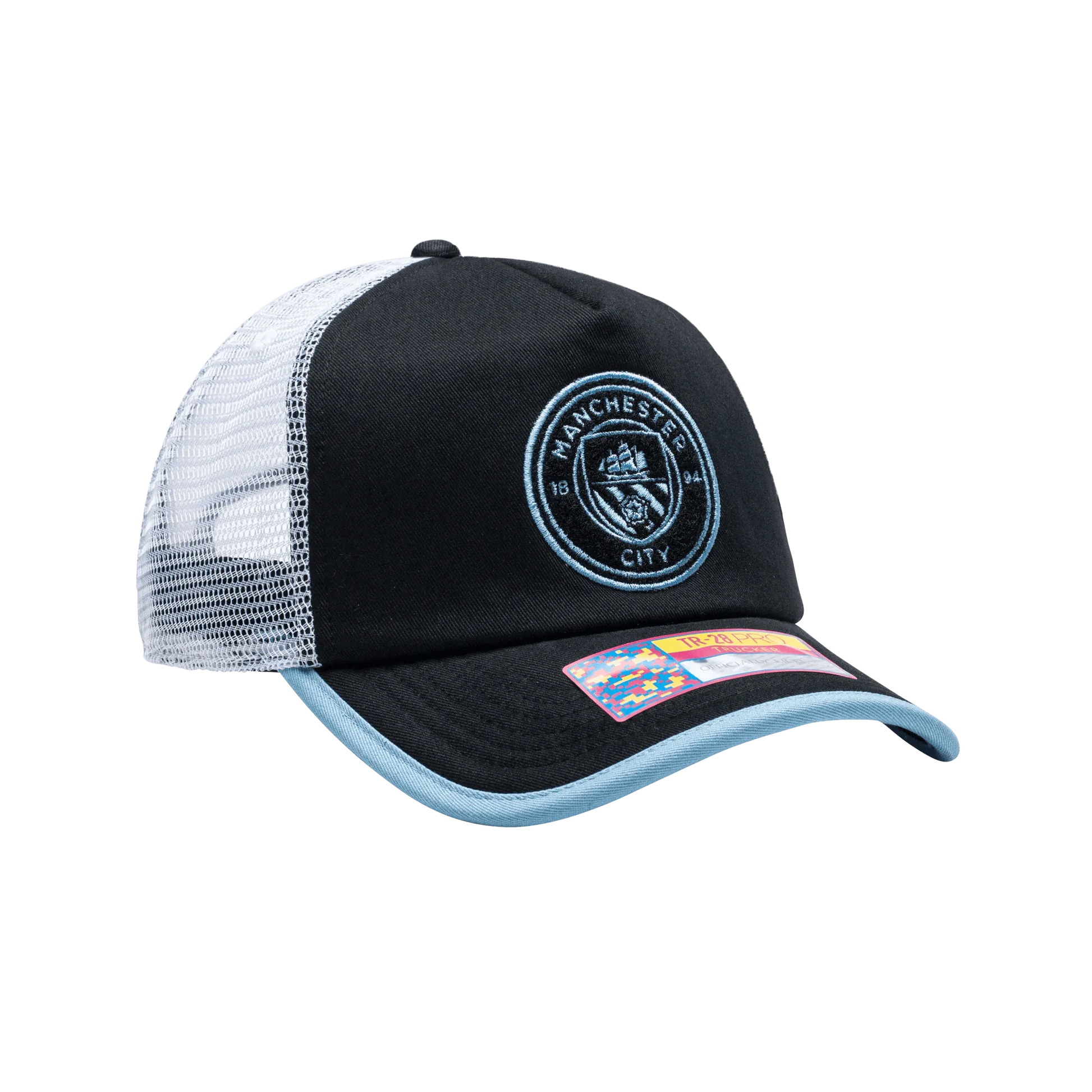 FI Collection Manchester City One8th Strike Trucker Hat (Lateral - Side 2)
