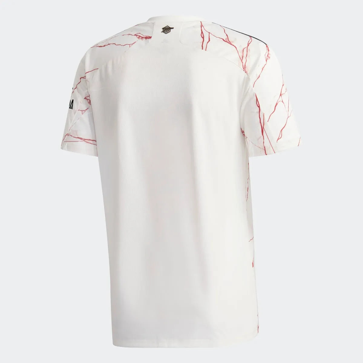 Adidas 2020-21 Arsenal Away Jersey - White-Black-Red